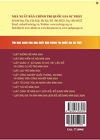 Luật trật tự, an toàn giao thông đường bộ năm 2024 - bản in 2024