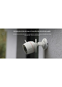 Camera IP Wifi Ngoài Trời EZVIZ C3TN 3MP 2K Color Night Vision Tích Hợp Ai - Có Màu Ban Đêm - Đàm Thoại 2 Chiều - Hàng Chính Hãng