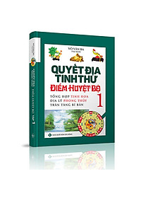 Boxset Quyết Địa Tinh Thư ( Bộ 4 Cuốn ) : Quyết Địa Tinh Thư Điểm Huyệt Bộ Tập 1 Và Tập 2 + Quyết Địa Tinh Thư - Trạch Nhật + Quyết Địa Tinh Thư - Dương Trạch Tổng Luận