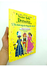 Sách Dán Hình Sáng Tạo Trang Phục Búp Bê - Những Bộ Váy Lộng Lẫy