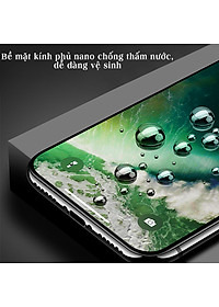 Miếng Dán Kính Cường Lực Cho Iphone 11 Pro - Màu Đen - Full Màn Hình - Hàng Chính Hãng