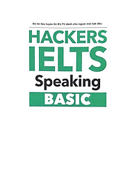 Sách Hackers IELTS Basic- Speaking