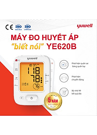 [Giọng nói Tiếng Việt] Máy đo huyết áp điện tử bắp tay YUWELL 620B 