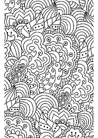 Patterns - Mini Adult Colouring Pad