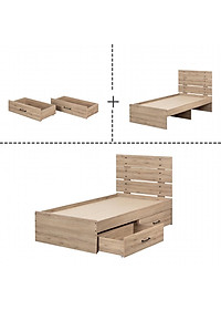 Giường đơn cho bé kiểu dáng nhỏ gọn SMLIFE Snoop