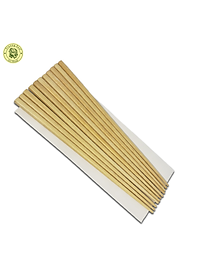 Đũa Gỗ Nhọn Nhật  Trắng Dùng Trong Bàn Ăn (10 Đôi / Vỉ) - Đồ Gỗ Nhà Bếp Thương Hiệu Trường Sơn