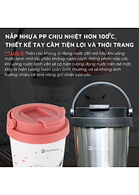 Cốc (Ly) cách nhiệt, giữ nhiệt DandiHome inox 304 (500ml)