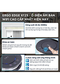 Ổ điện âm bàn Ergo Edge DandiHome tích hợp sạc không dây 15w - bảo hành 12 tháng
