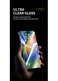 Miếng Dán Cường Lực MIPOW KINGBULL Trong Suốt Dành Cho iPhone 14 ProMax / 14 Pro / 14 Plus / 14 - Hàng Chính Hãng