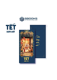 Combo 5 Cái Bao Lì Xì Thiết Kế Họa Tiết Hình Lân 2025 Giấy Cứng C150 Siêu Dày Dặn - SBOOKS