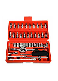 Bộ dụng cụ tháo vặn ốc vít TV-46, Bộ dụng cụ mở ốc vít 46 chi tiết