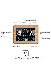 Trạm thời tiết không dây màng hình LCD