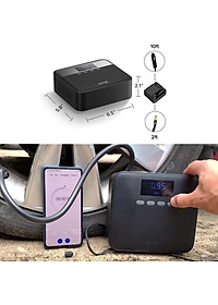 Bơm lốp ô tô mini  70mai Air Compressor Lite-Bơm 25L/phút-Lực bơm 160 psi-Tẩu cấp nguồn 3m