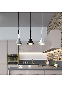 Đèn treo thả trần cao cấp trang trí bàn ăn cao cấp VERSION 3 bóng ngang