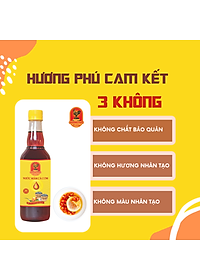 Nước mắm cá cơm Hương Phú 20 độ đạm 500ML - Hàng chính hãng