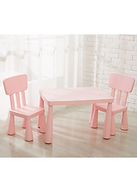 Bộ bàn ghế trẻ em phong cách Nhật gồm: 1 bàn và 2 ghế
