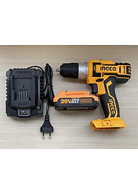 MÁY KHOAN PIN CHÍNH HÃNG 20V LITHIUM INGCO CDLI20024 (1 SẠC, 1 PIN)- HÀNG CHÍNH HÃNG