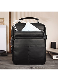 Túi đeo chéo nam DA BÒ THẬT phong cách mới  - BEE GEE DCN9240