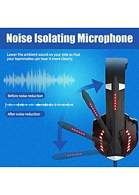 Tai nghe gaming chụp tai PYTHON FLY chống ồn âm thanh stereo cho PS4, PC, Xbox One, PS5, kèm mic đàm thoại, đèn LED, âm bass, vành chụp tai mút mềm cho Laptop Mac-Xanh-Hàng chính hãng