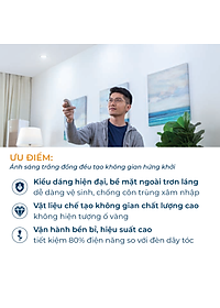 Bộ đèn PHILIPS LED ốp trần tròn CL254- Công suất (12W,17W,20W) ánh sáng trắng