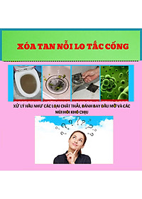 Chai Bột Thông Cống Cực Mạnh Tẩy Vệ Sinh Bồn Cầu, Bồn Rửa Chén Bát, Đường Ống, Bồn Rửa Mặt Cực Kì Hiệu Quả