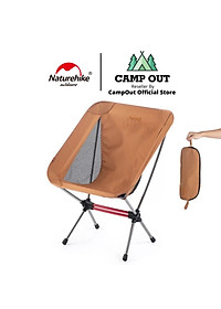 Ghế cắm trại naturehike campoutvn du lịch dã ngoại NH20JJ027 gấp gọn siêu nhẹ vải chống rách thoáng khí khung nhôm hợp kim A204