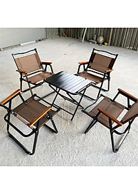 Bàn Chữ Nhật Xếp Gấp Gọn Để Du Lịch Dã Ngoại Cắm Trại Camping Ngoài Trời, Cafe Trà Chanh
