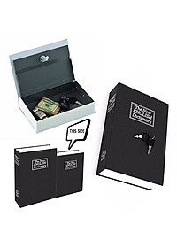 Két Sắt Hình Quyển Sách Từ Điển Loại Lớn BookSafe Kèm Chìa Khóa