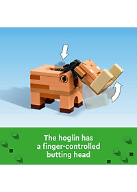 LEGO MINECRAFT 21255 Đồ chơi lắp ráp Cuộc phục kích cổng địa ngục Nether (352 chi tiết)