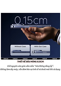 ốp lưng chống sốc sạc từ tính nam châm màng bảo vệ viền camera trong suốt cho iPhone 17 Pro Max / 17 Air / iP 17 Pro / 17 hiệu Likgus Lin Camshield Magnetic N52 - Chống sốc 2m, túi khí ẩn 4 góc, chống va đập, độ trong full HD - Hàng nhập khẩu