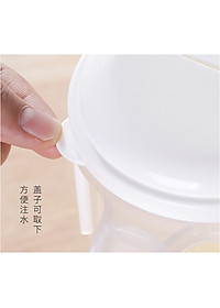 Combo bình nước nắp bật Yamada 1,8L + Cốc uống nước có nắp 360ml - nội địa Nhật Bản