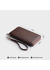 Ví Lata ( Thời trang nữ dáng cầm tay dáng dài - Ví da VN58 )