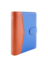 Bóp Sổ 6 Còng Da  Nhỏ  2 Màu (160 Trang) Uyên Loan - Màu Ngẫu Nhiên