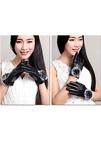 găng tay da nữ - một đôi