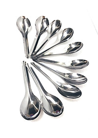 Bộ 10 muỗng inox cao cấp
