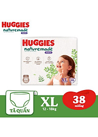 Combo 2 Tã/Bỉm quần Huggies Platinum NatureMade M58/L44/XL38/XXL26