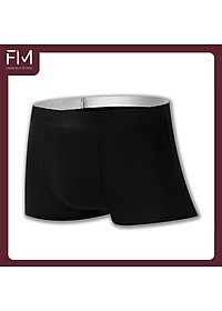 Combo 3 quần lót boxer trơn, chất thun mềm mịn thấm hút mồ hôi tốt, co giãn tốt,  - FORMEN SHOP - FMQS018