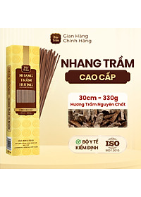 Nhang Trầm Cao Cấp – Hộp Vàng | Bảo Trầm – Nhang Thơm Thanh Tịnh – Sạch – Tự Nhiên