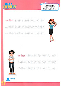 Luyện Viết Và Học Từ Vựng Tiếng Anh Lớp 1 - Notebook _ABB