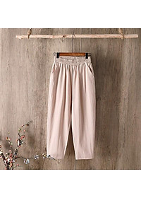 (Hàng xuất xịn) Thiết kế mới, Quần dài đũi linen nữ, Tôn dáng cực đẹp, Thoáng nhẹ, Thoải mái, Tự tin ra đường