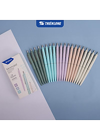 Combo 5/10/20 Bút gel B - Minimalist Butter Gel Thiên Long - Premium tip - Mực Xanh - Màu thân ngẫu nhiên