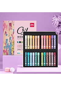  Bút sáp dầu chuyên dụng Deli - 24 Màu - 72131
