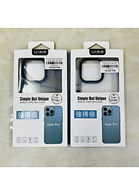 Ốp lưng cho iPhone 15 Pro Max Likgus lưng nhám viền màu- hàng chính hãng