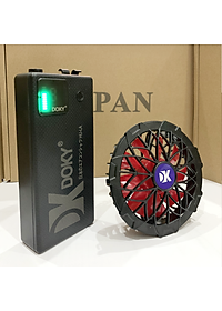 [GIÁ TỐT] Bộ Phụ Kiện Áo Điều Hòa ZASKY Nhật Bản, Bộ Phụ Kiện Áo Điều Hòa Quạt Gió, Bộ PIN Quạt Sạc Dây Cáp, PIN 50.000mAh-18V Bảo Hành 12 Tháng