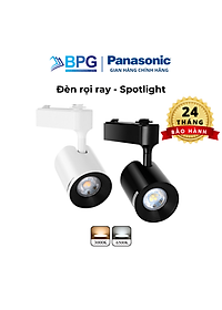 Đèn Rọi ray, Đèn chiếu điểm Spotlight Panasonic Công suất 7W Loại Gắn thanh ray và Loại Gắn trần