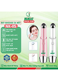Bút Massage Mắt, Máy Mát Xa Môi Nhiệt Nóng Nikio NK-115 - Giảm Nếp Nhăn Và Thâm Quầng Mắt, Mỏi Mắt Hiệu Quả
