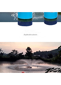 Máy bơm phun mưa ABG LV-1100P76-TM, Bơm Tưới Phun Mưa,Máy Bơm Tạo Luồng Oxy 1100W, Có Chức Năng Đẩy Nước Tạo Độ Bắn,  Ứng Dụng Trong Ngành Nuôi Trồng Thủy Hải Sản - Hàng Chính Hãn