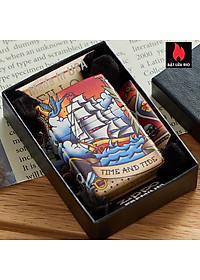 Bật Lửa Zippo 49532 – Zippo Nautical Tattoo Design 540 Color