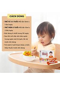 Siro ăn ngon Ích Nhi Plus hộp 20 ống 10ml giúp nâng cao sức đề kháng, tăng chuyển hóa hấp thu dưỡng chất, trẻ ăn ngon