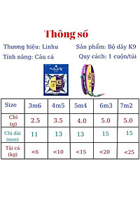 Nơi bán Trục Câu Đài Săn Hàng Buộc Sẵn K9 Cao Cấp Dây Cước Tàng Hình Siêu Bền Tải Cá Khủng